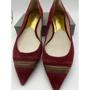 Michael‎ Kors Women's Haya Flat Cinnabar Size 6.5